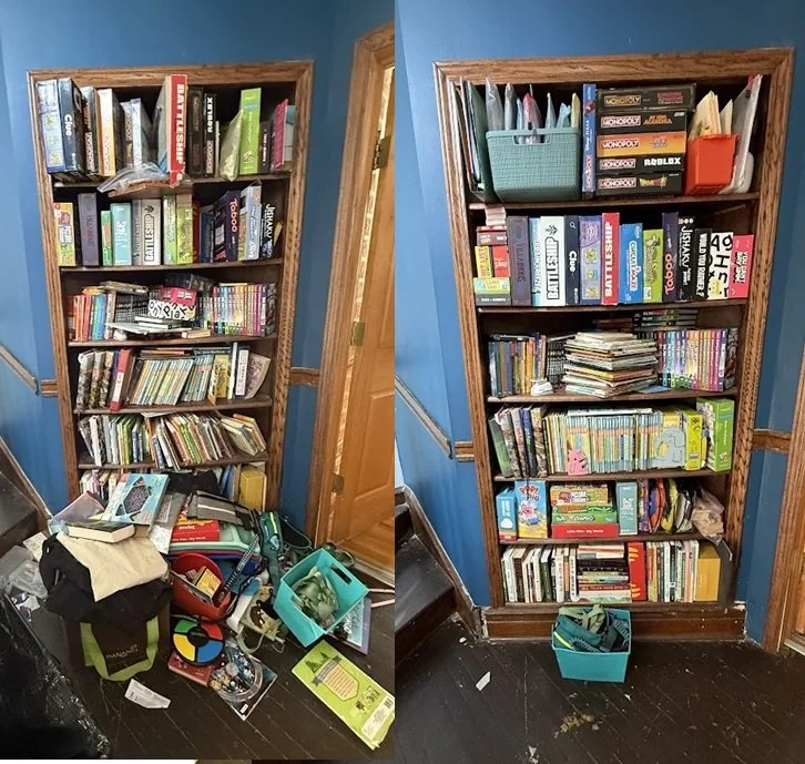 Before and After Bookshelf Picture Vaneza's House.jpg