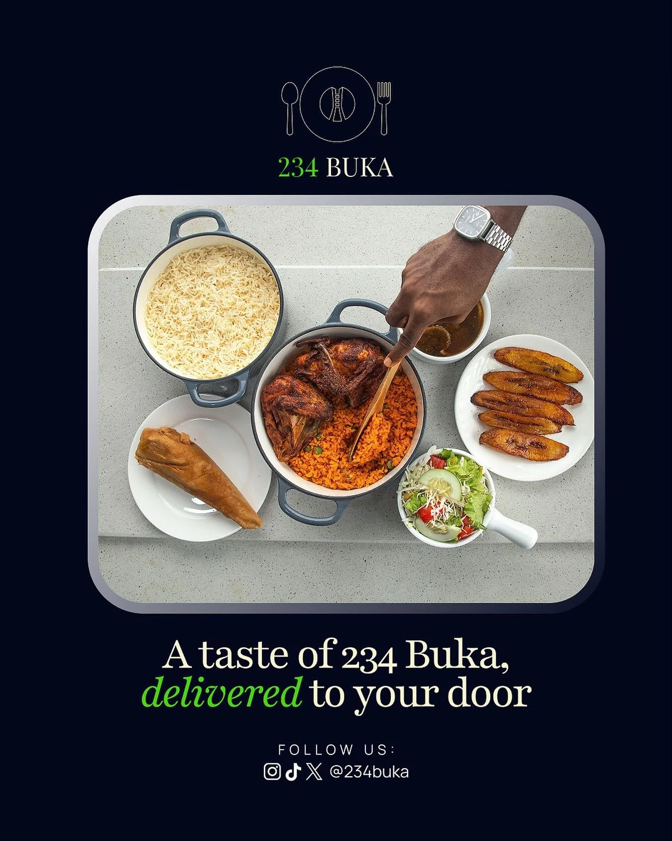 Whether you just tried Egusi for the first time last week or you&rsquo;re an African missing the taste of home, we&rsquo;ve got you covered.

We&rsquo;re an African buka-style food brand created to feed not just your stomach, but your soul. Our varie