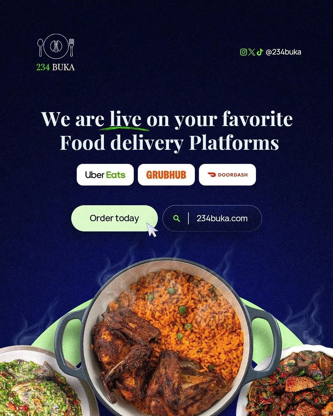Wondering how to connect with us? It&rsquo;s easy. Order directly from our website or through your favourite food apps &mdash; UberEats, Grubhub, DoorDash, DishOut, and more. Wherever you are, we&rsquo;ve got you. Check us out today and enjoy your fa
