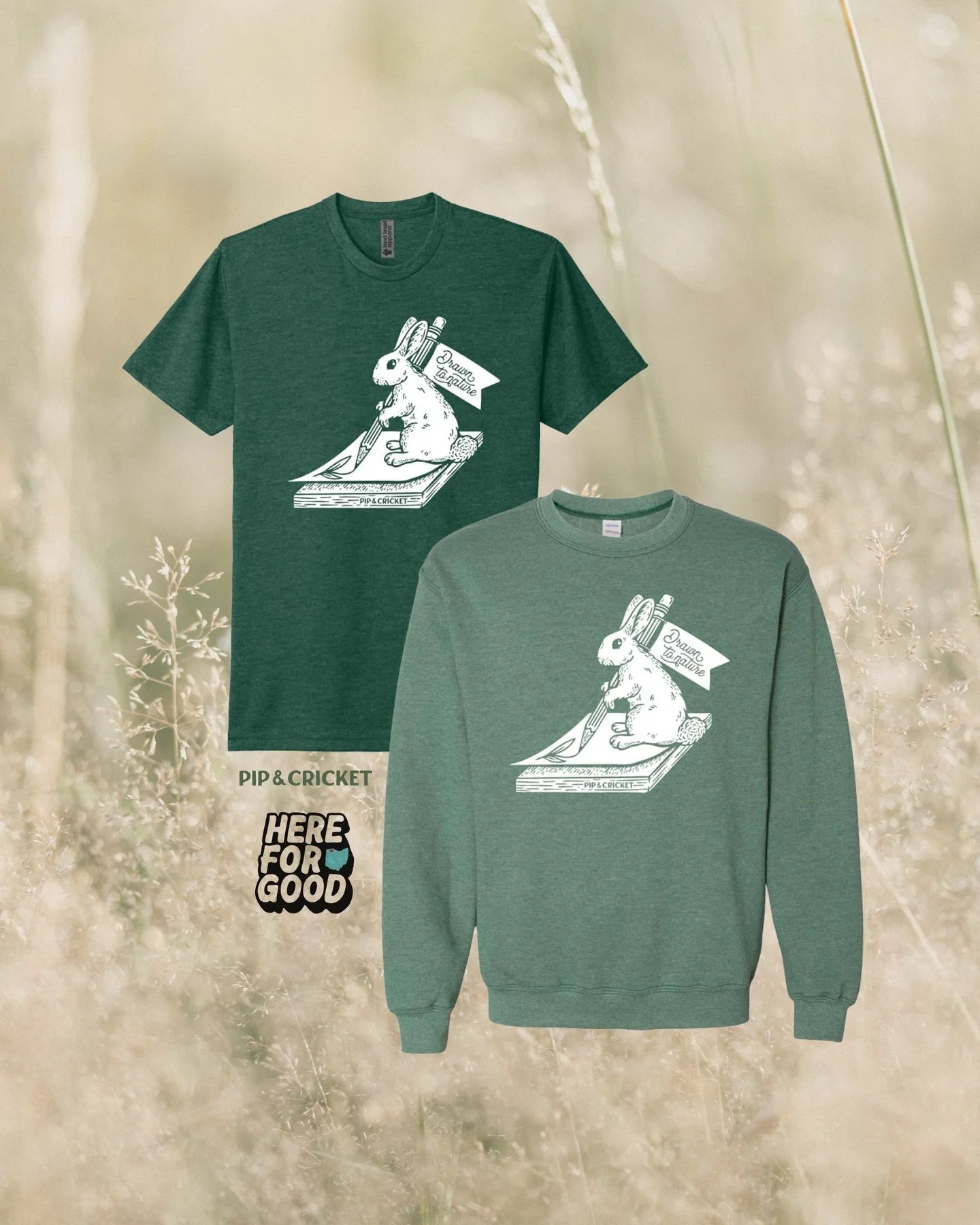 Today kicks off @jupmode &ldquo;Here For Good&rdquo; program! Order a shirt by going to JupmodeSuppy.com and tapping the Here For Good link, and search Pip &amp; Cricket! You can only order through March 22! 

This is my first time participating in t