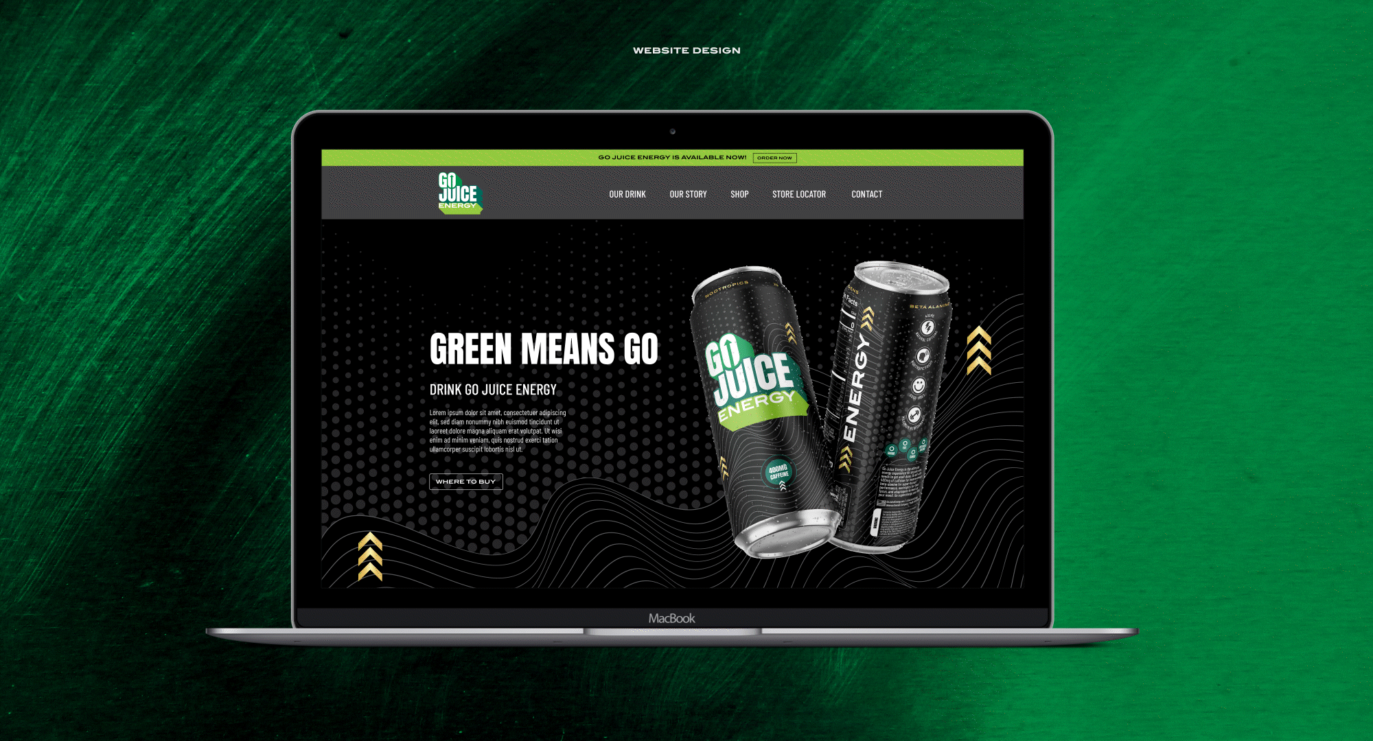 3 Go Juice Energy Drink Website Design 2-3.gif