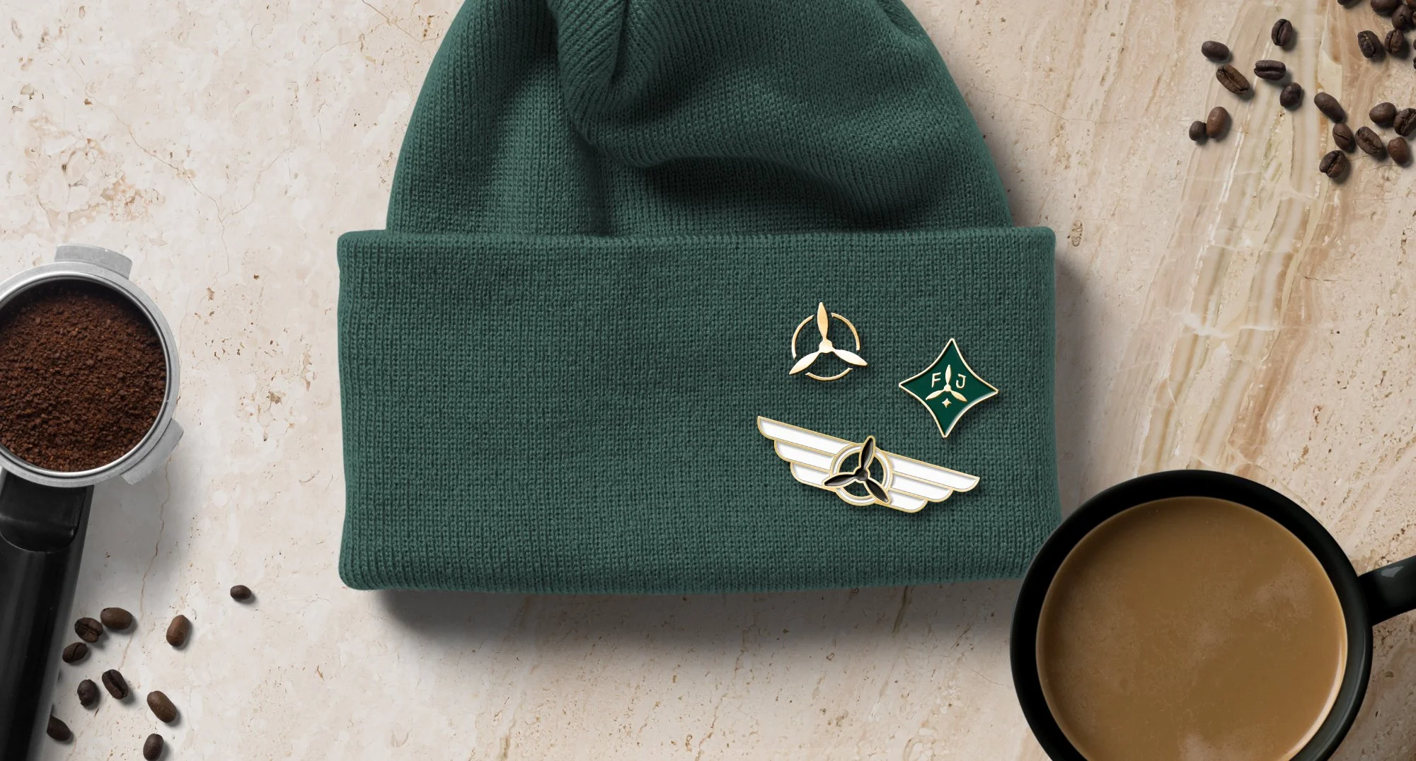 restaurant merchandise design coffee shop apparel