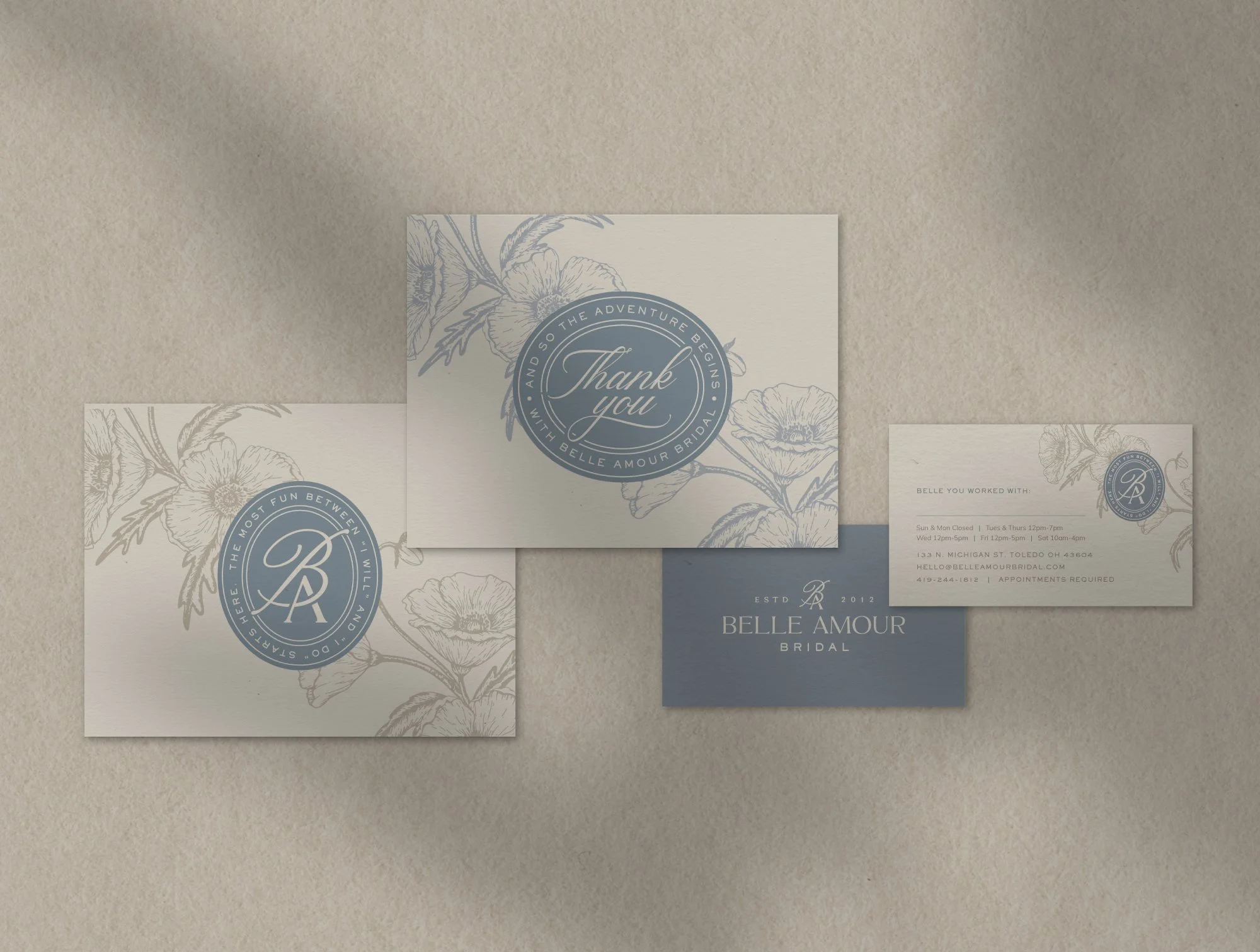 5 Small business card elegant bridal dress shop.jpg