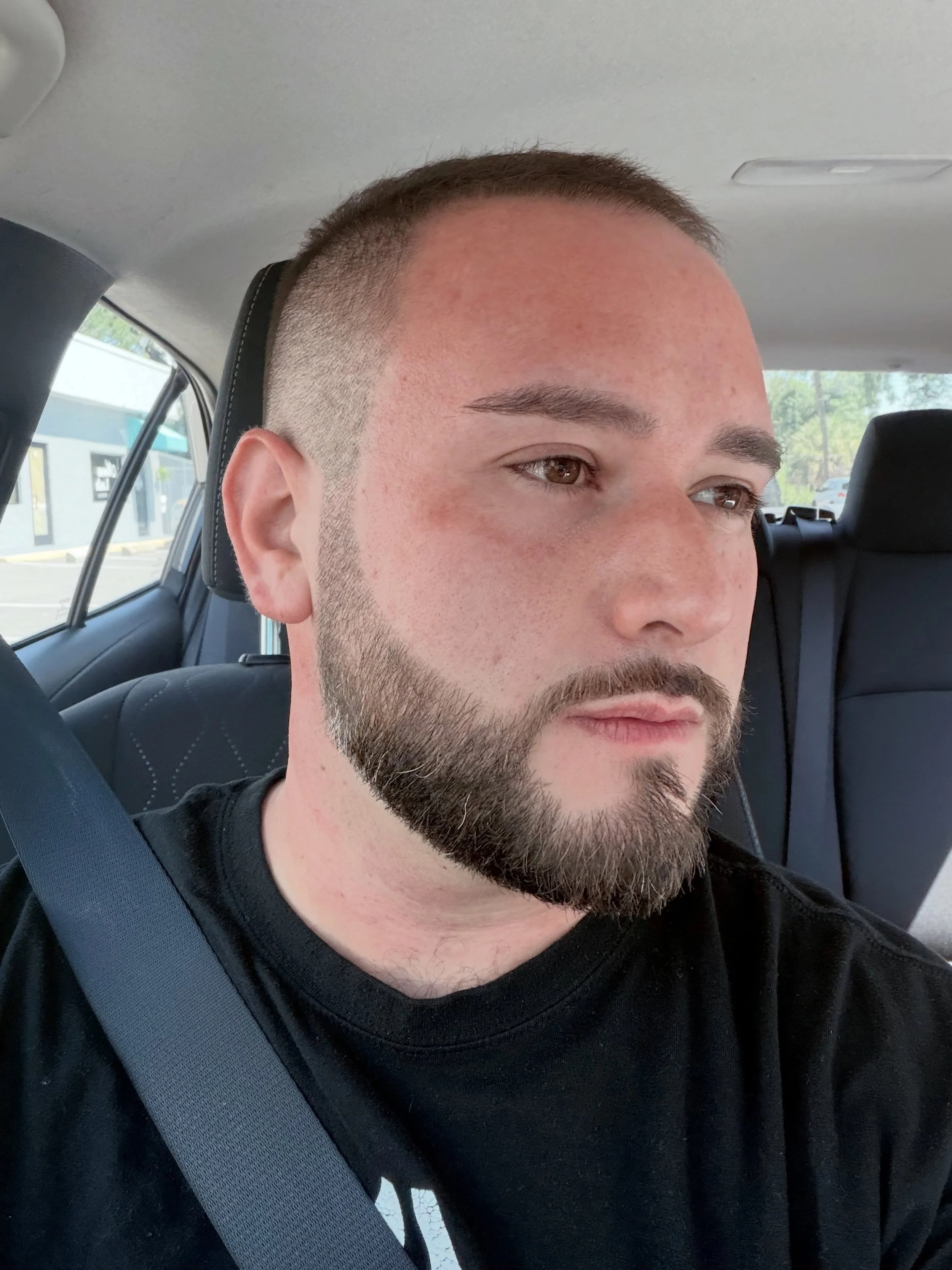 When you drive 1000 miles to your favorite barber to fix your hair 🤣 @lui5_flor3z24