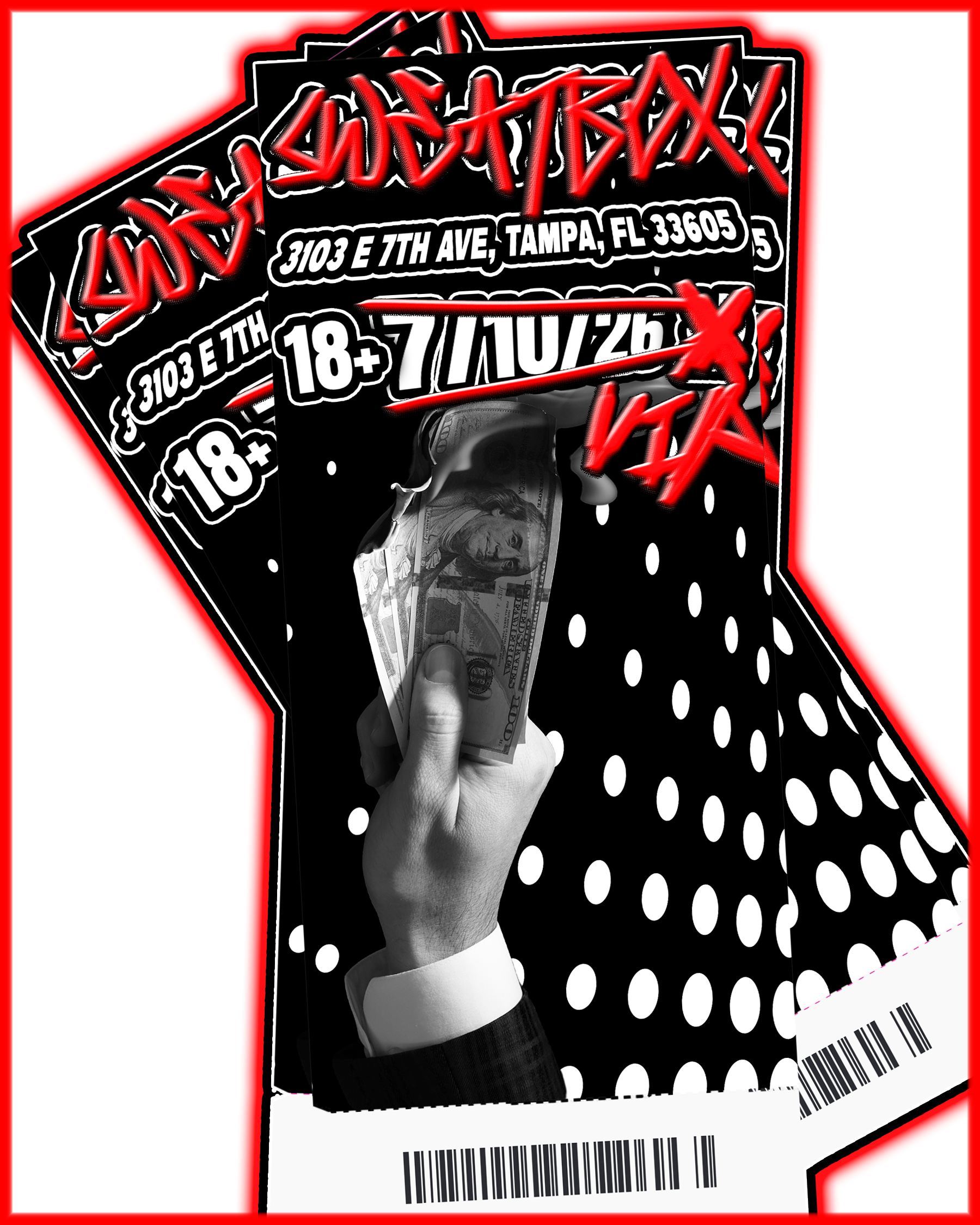 SWEATBOX: VIP (1) TICKET