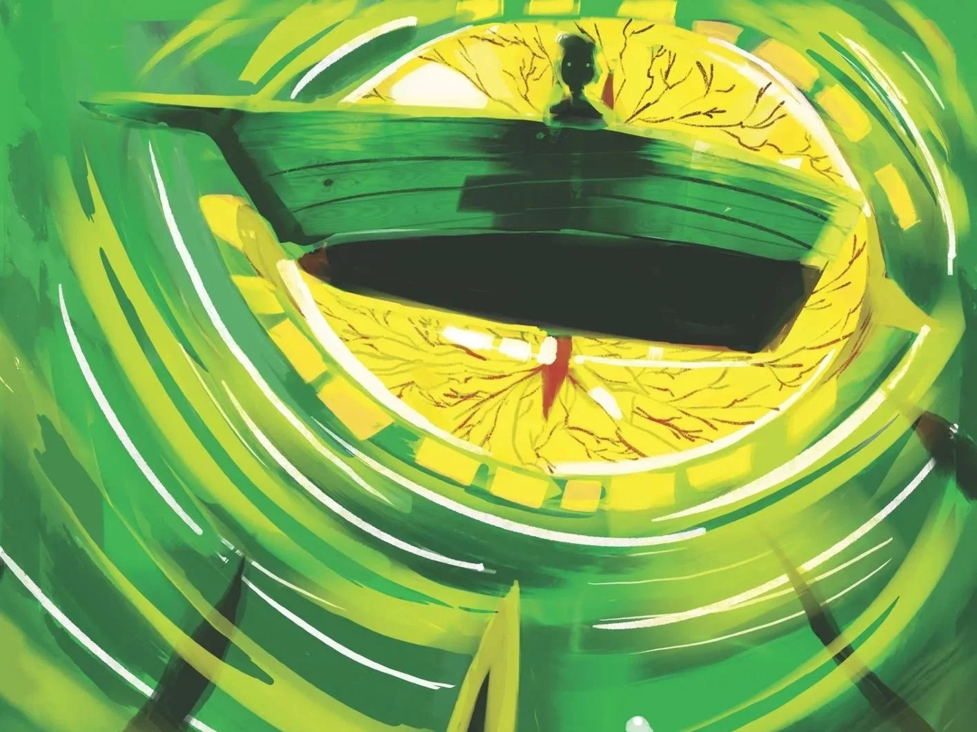 The Lake With One Thousand Eyes Front Cover