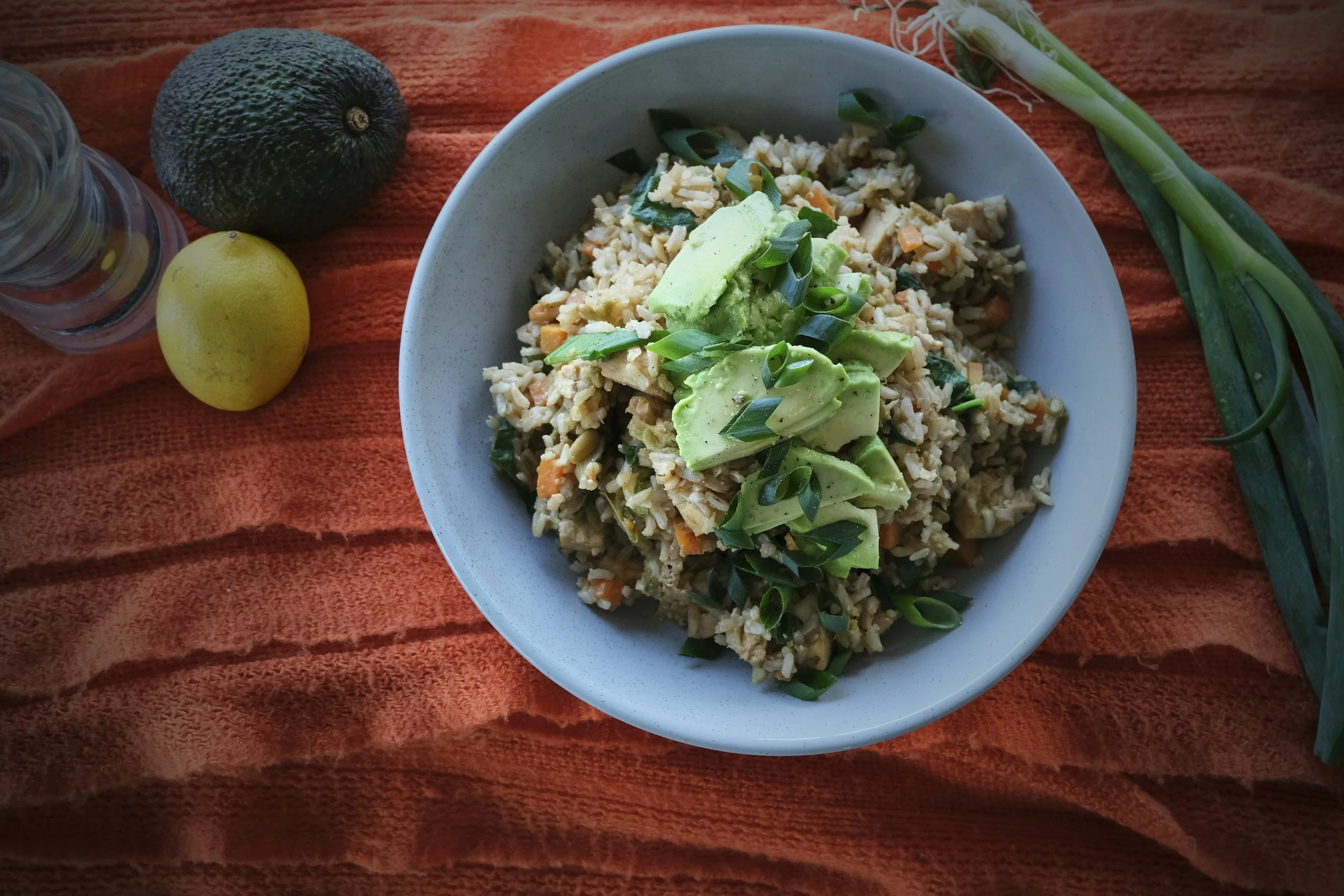 Koji Tamari Avocado Rice Bowl