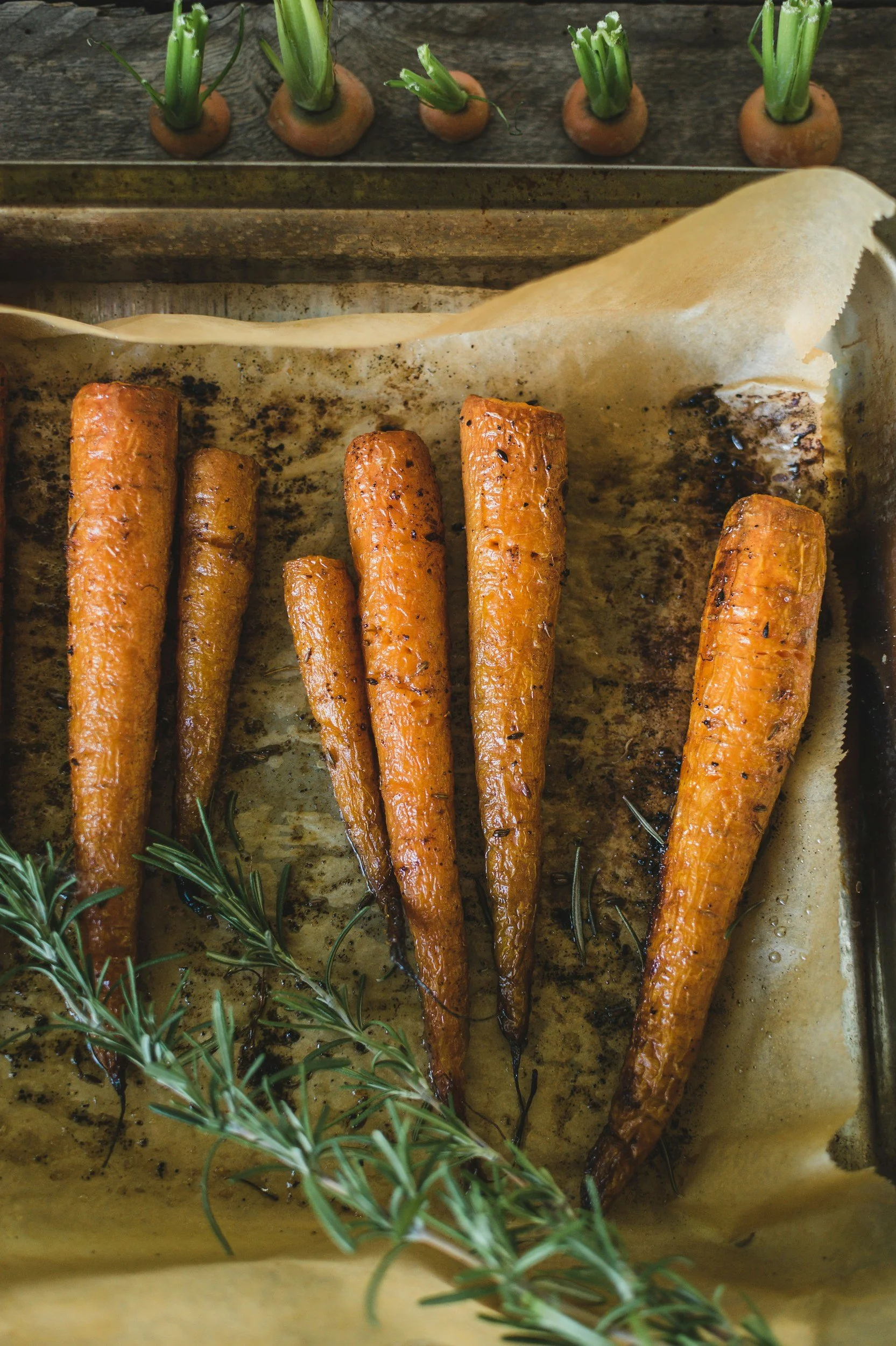 Roasted Carrots with Onion Koji