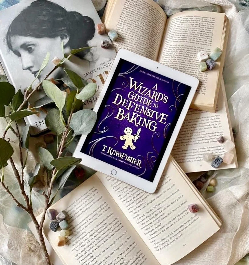 📖: A Wizard&rsquo;s Guide to Defensive Baking by T. Kingfisher

⭐️⭐️⭐️⭐️⭐️

Are you tired of Young Adult books? I definitely am. 

Instead of reading a book about impossibly attractive 16-18 year-olds falling in love, would you rather read a book fe