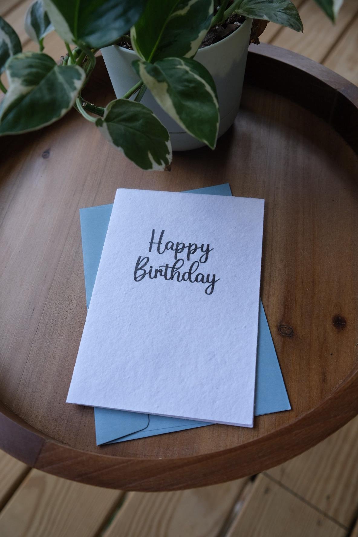 Birthday Card | Seedpaper