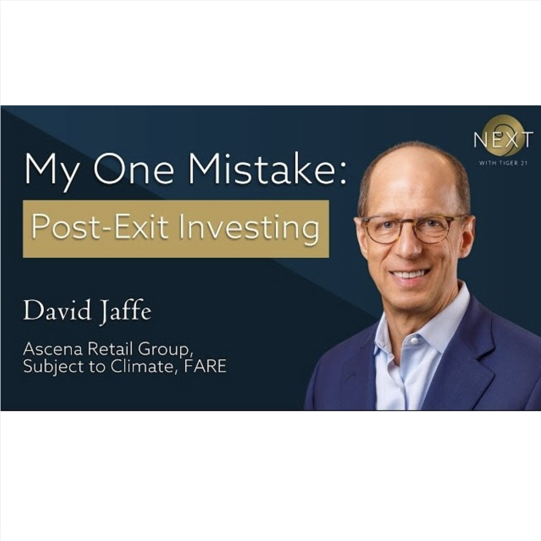 David Jaffe: Ascena Retail Group CEO on Scaling Family Business, Investing, and His Next Chapter