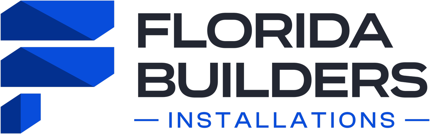 Florida Builders Installations