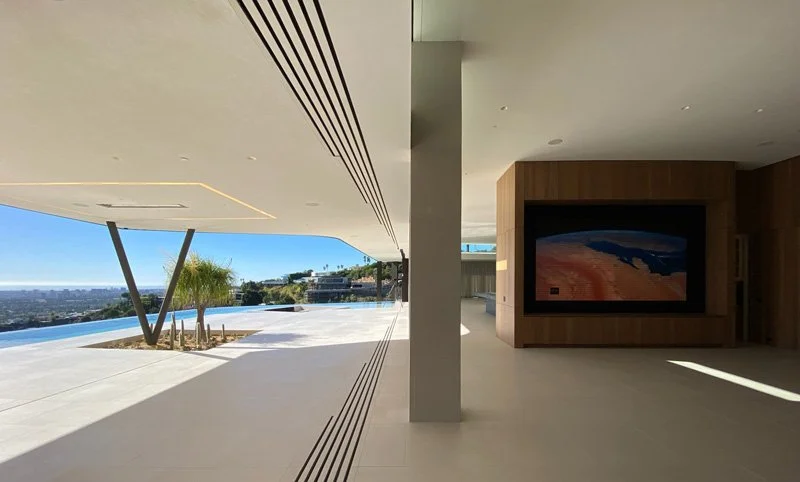 Panoramic view of AMERIGEPARK construction project