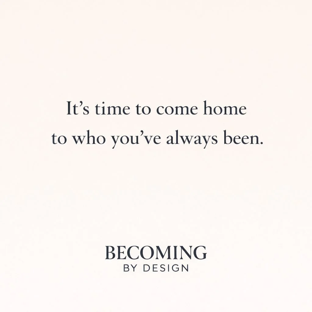 There comes a moment when you realize you were never lost.

You were adapting.

Surviving.

Becoming who you needed to be.

But there&rsquo;s a deeper truth beneath all of that.

You don&rsquo;t have to become someone new to move forward.

You just h