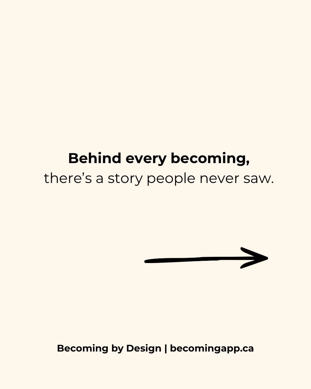 Behind every becoming is a version of you that was quietly trying to survive.

A version shaped by pressure. 
Expectation. 
Fear of rejection. 
The need to belong. 
The belief that being accepted mattered more than being fully yourself.

And maybe th
