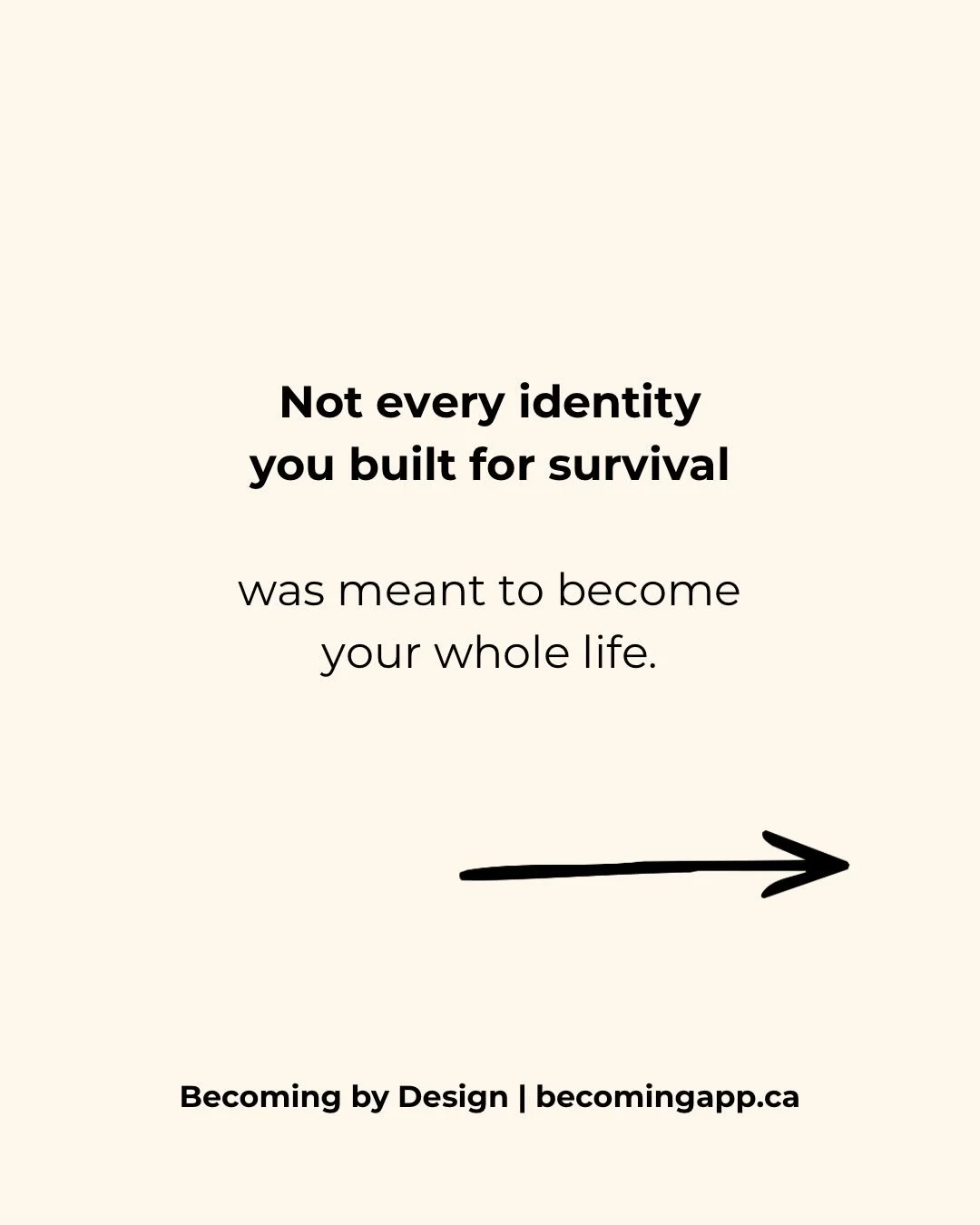 Some identities are built from truth.

Others are built from approval.

Over time, it becomes difficult to tell
whether you are living as yourself

or as the version of you
that learned how to survive.

A lot of people call this success.

Even when i