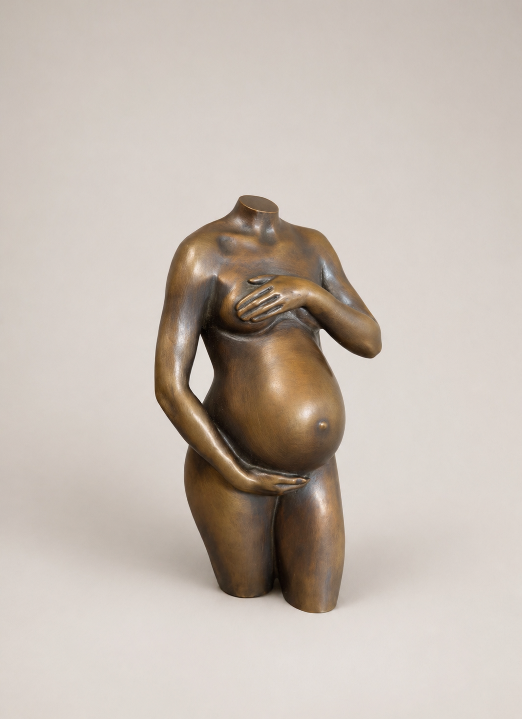 Wunder_Bump_Bespoke_Pregnancy_Sculpture_Bronze
