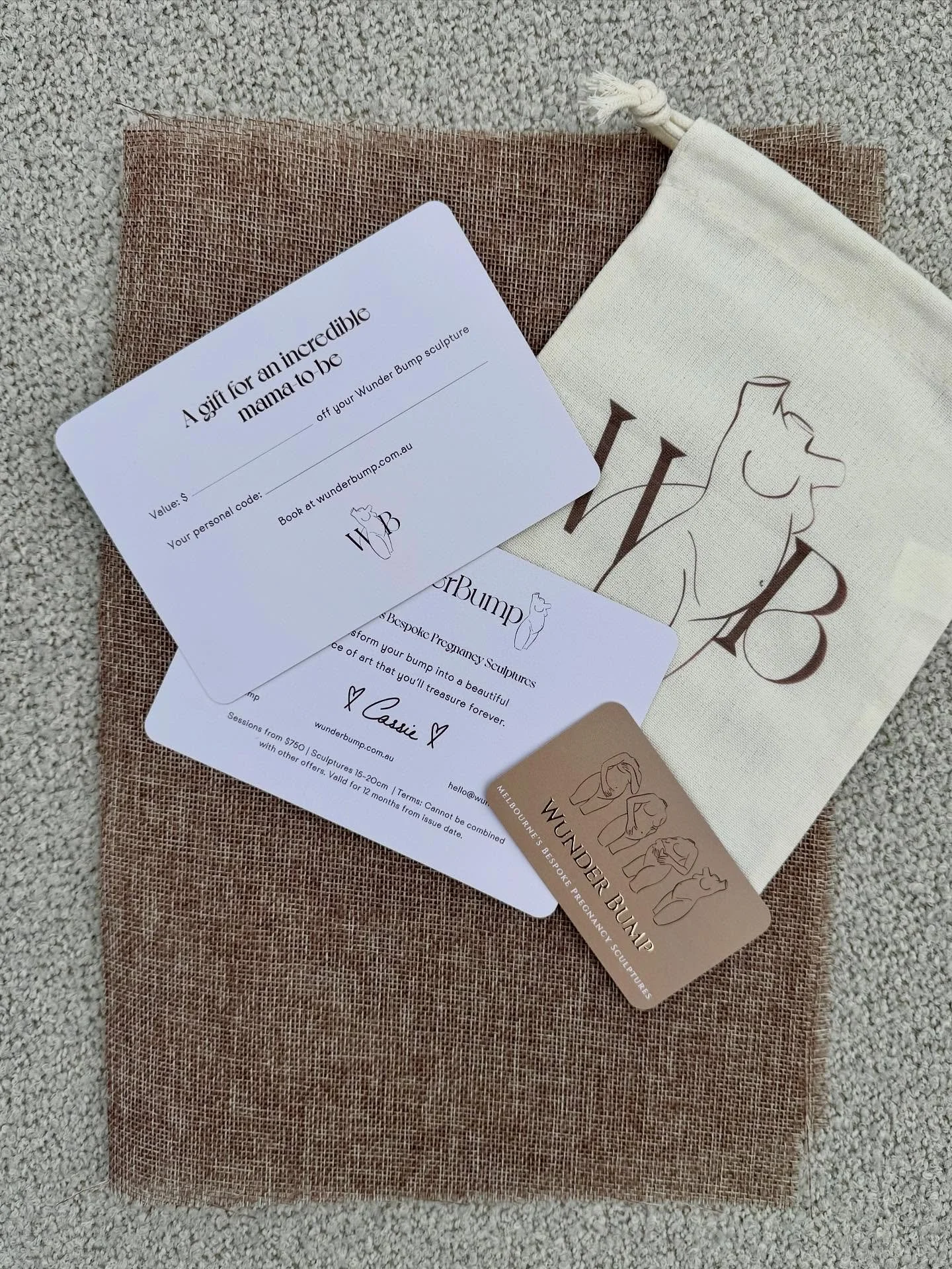 Baby shower gift? Sorted. ✨

Introducing Wunder Bump gift vouchers - a truly unique gift for an expecting mama.

(And yes, I'd totally forward this to my husband as a not-so-subtle hint 😆)

Perfect for:
🎁 Baby showers
💝 Push presents
🤰 &ldquo;You