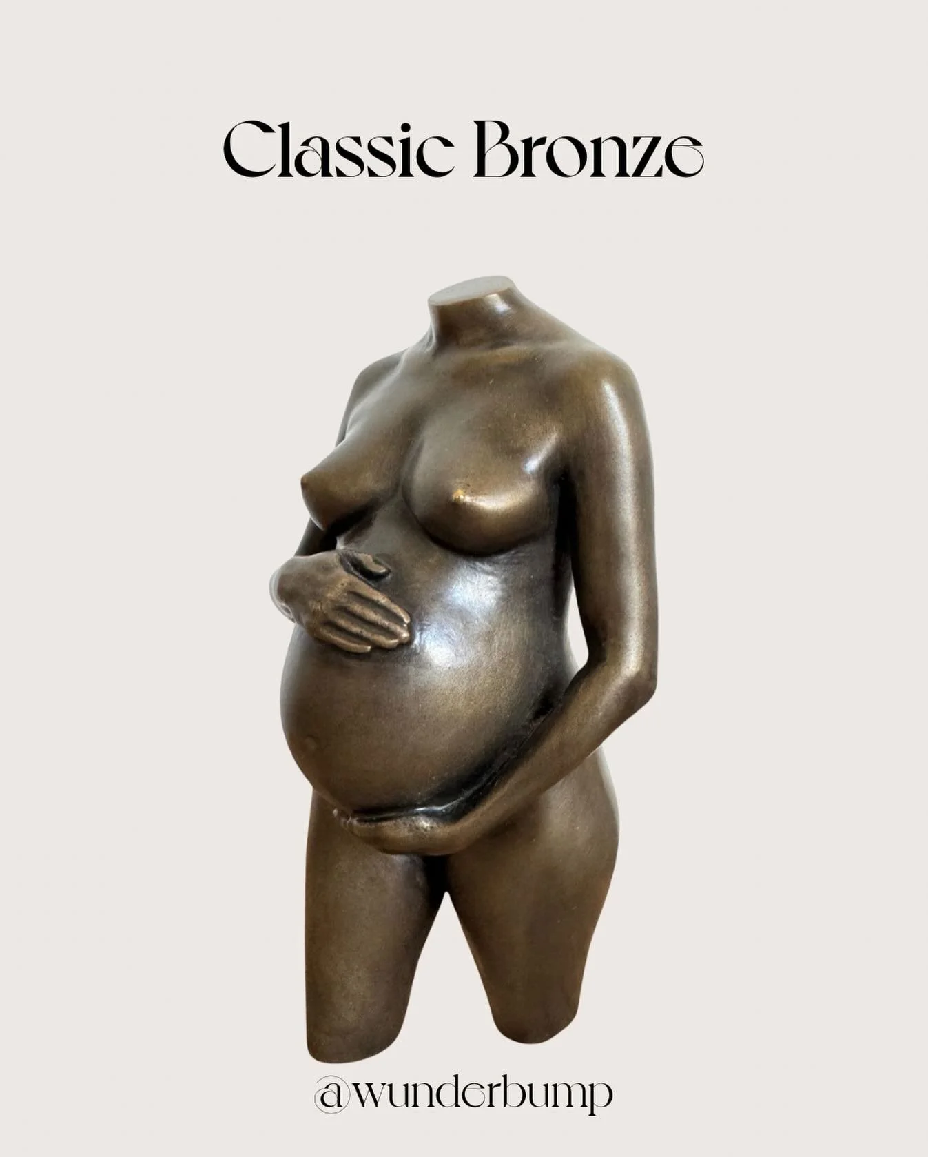 Introducing: Wunder Bump Bronze ✨

I&rsquo;m so excited to finally share this!

For the mamas who want an heirloom-quality keepsake - something that will be passed down through generations - I&rsquo;m now offering sculptures cast in 100% bronze. 

🤎