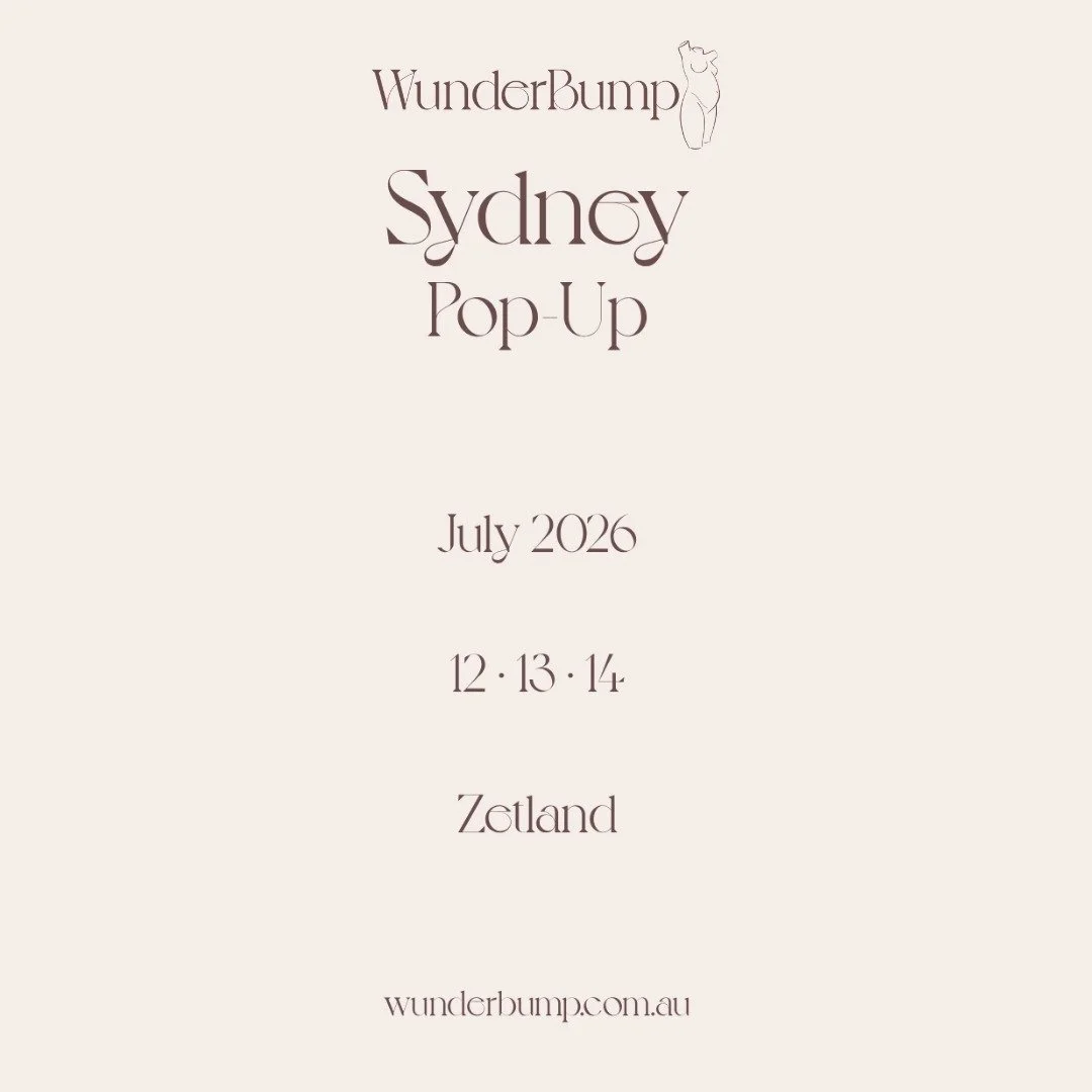 I am so excited to announce that I'm bringing Wunder Bump to Sydney for my very first pop-up! 🤍

📍 Zetland (just minutes from the airport)

I cannot wait to meet you all and capture some truly beautiful bumps. 

If you're pregnant and due in August