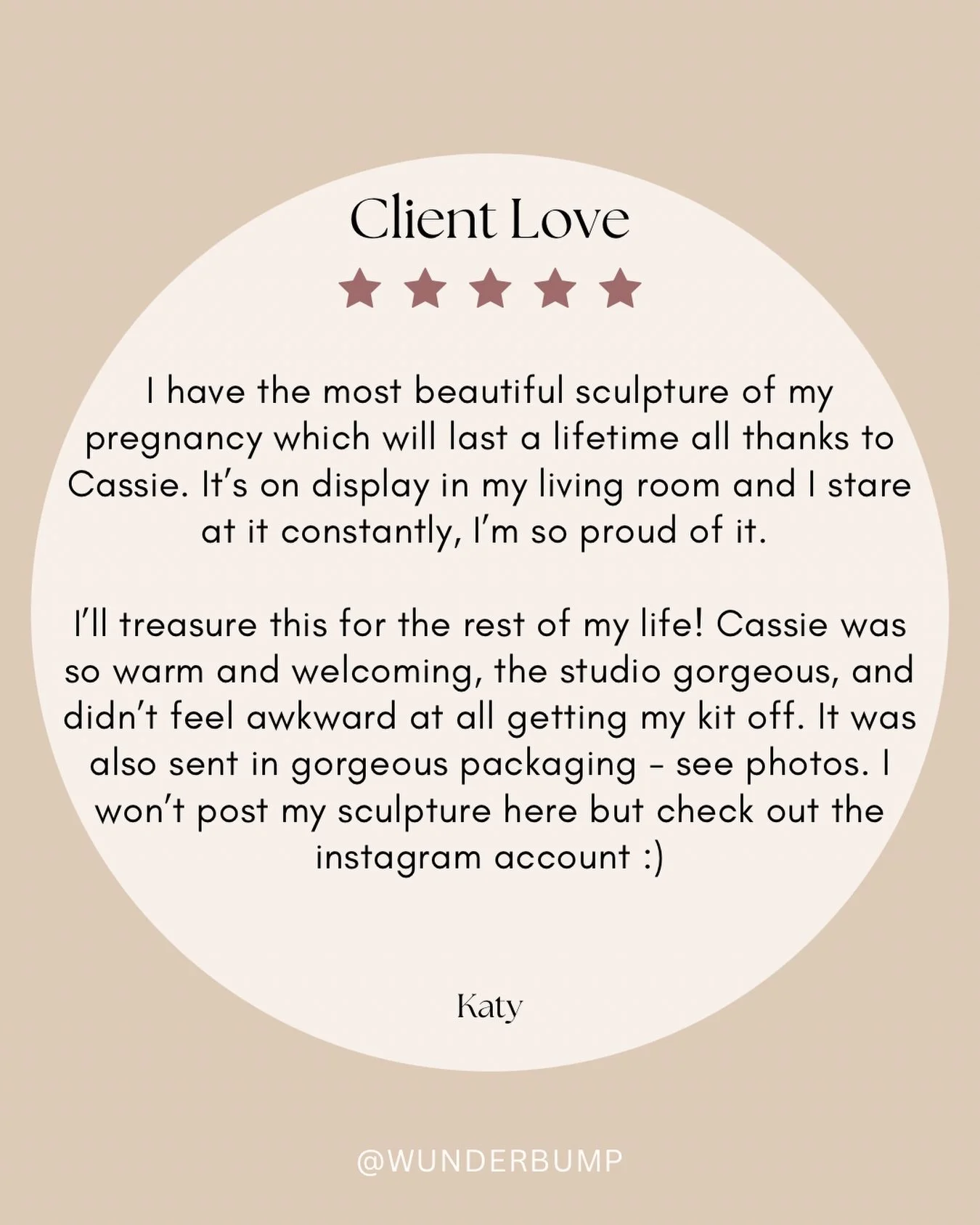 "It's on display in my living room and I stare at it constantly. I'm so proud of it."

⭐️ Words from Katy about her pregnancy sculpture.

This is what I envision for every mama who books with me - creating a tangible keepsake so special and