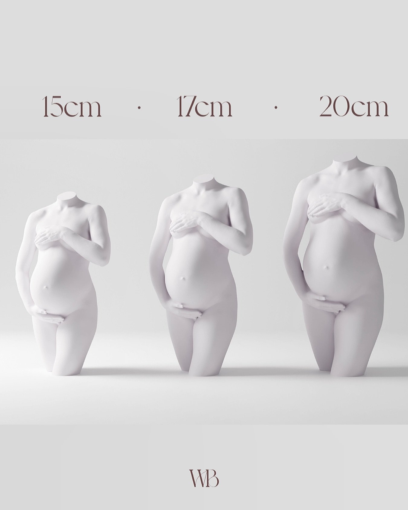 FAQ: Which size should I get for my sculpture? 🤍

Here&rsquo;s my guide to help you choose:

✨ 15cm - Perfect for your private spaces like your bedside table or dresser. A treasured keepsake just for you.

💕 17cm - Ideal if you&rsquo;d like to disp