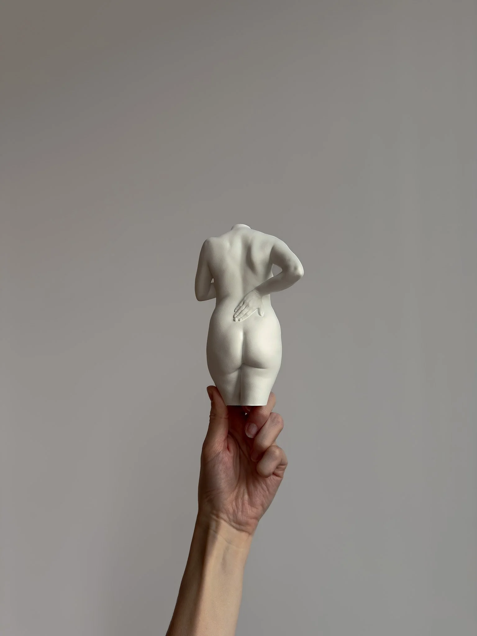 White Chalk Bespoke Body Sculpture Melbourne