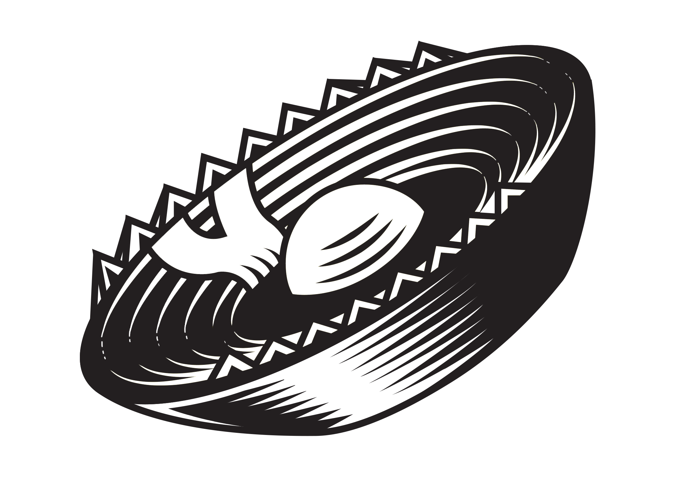 Ilustración de sombrero andino SOMBRERO DE ÑUSTA, CUSCO que inspira el estilo AMERICAN PALE ALE de la cerveza artesanal Cholita.