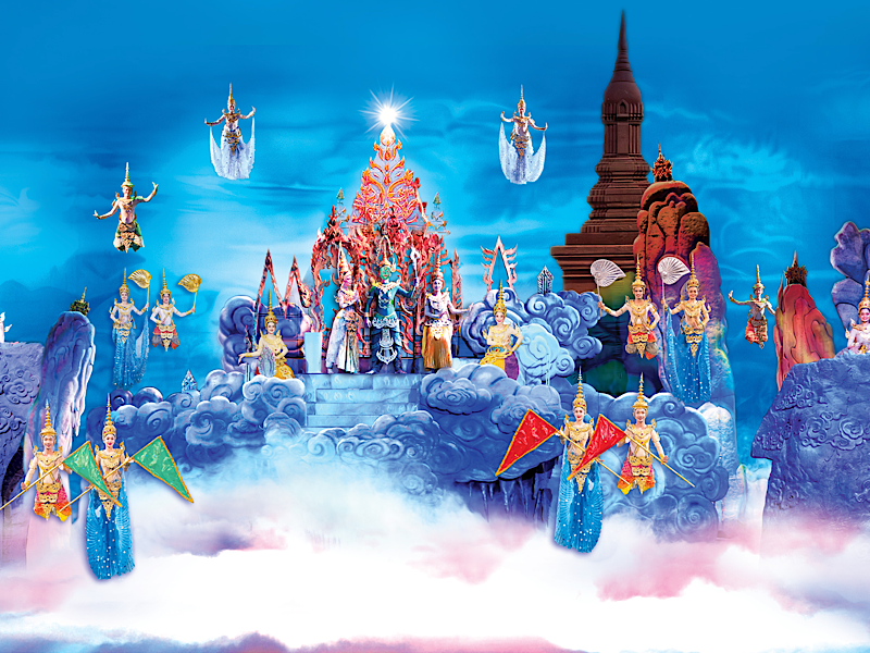 Siam Niramit Phuket Show Silver seat