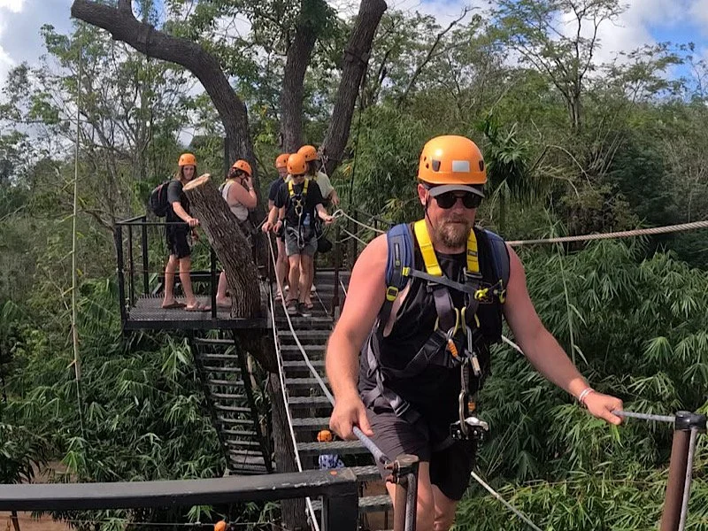Phuket Paradise Zipline 18 Platform