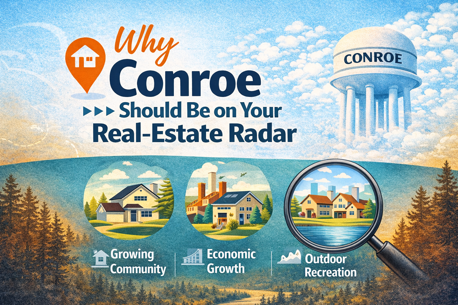 Why Conroe Should Be on Your Real‑Estate Radar