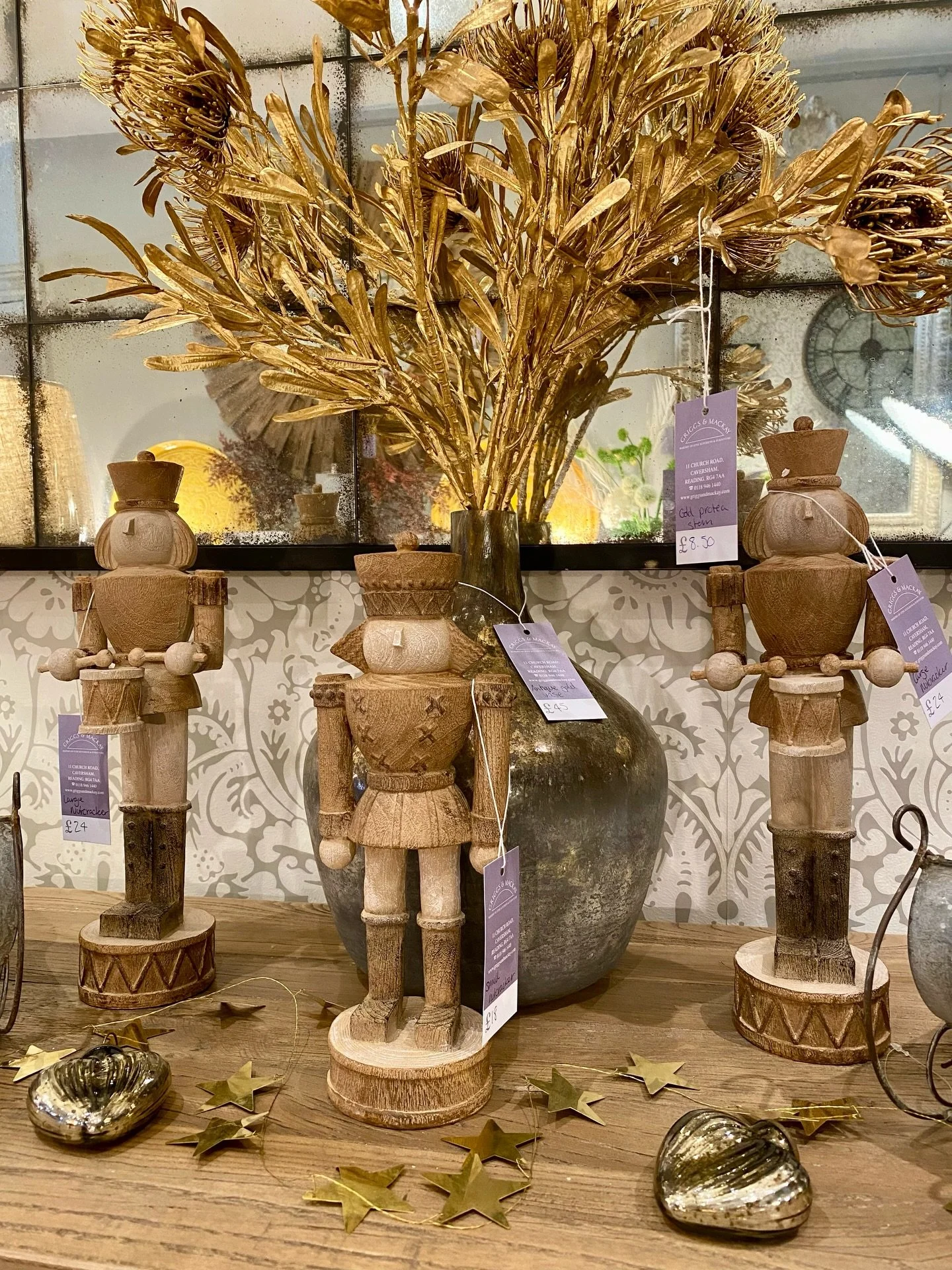 Little traditions feel so special at this time of year&hellip; ✨

So we&rsquo;ve added gorgeous gifts and decorations that can be enjoyed time and time again&hellip;

Symbolising good luck and protection, wooden nutcrackers make such charming additio