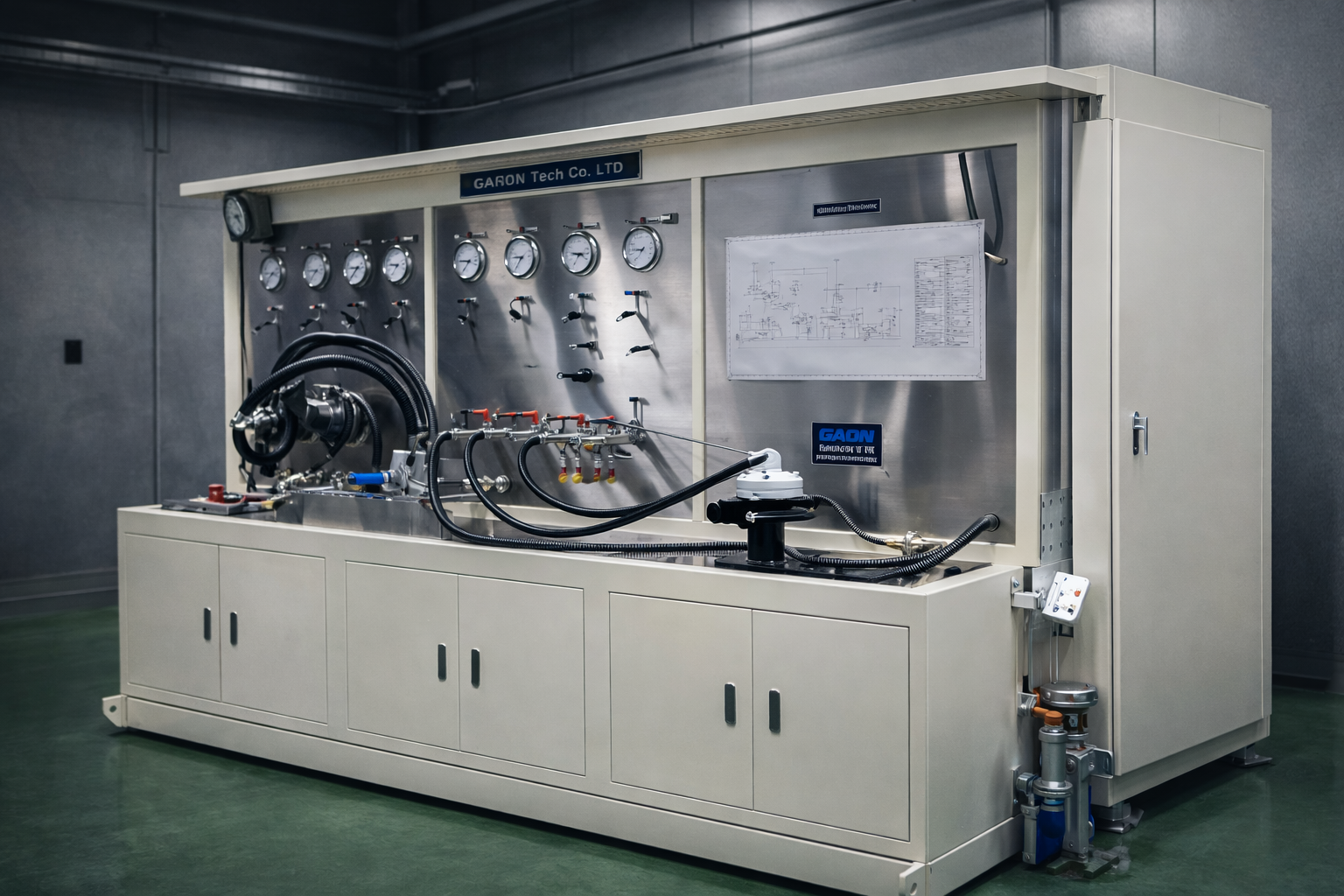 수평안전판 작동기 시험기 (Stabilizer Actuator Test System)