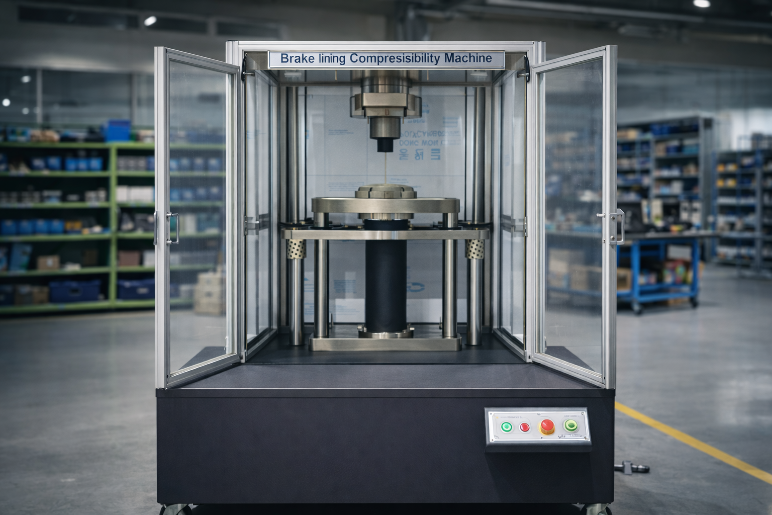 타워크레인 라이닝 압축성 시험기