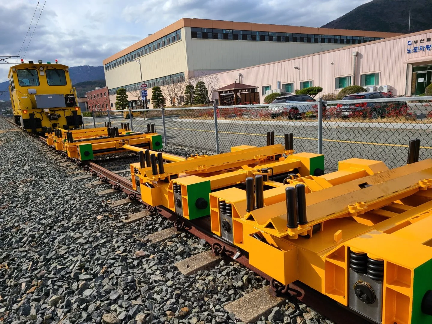 레일운반용 트롤리 (Rail Transport  Trolley )