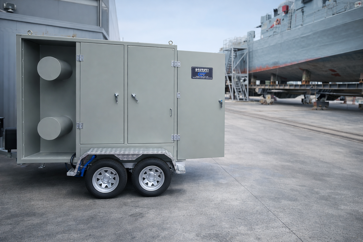 Wet Hull Cleaning System (MODEL : GT-800-E1)