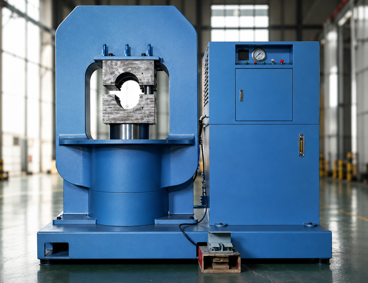1,000-Ton Wire Rope Swaging Press (gt-hp-1000)
