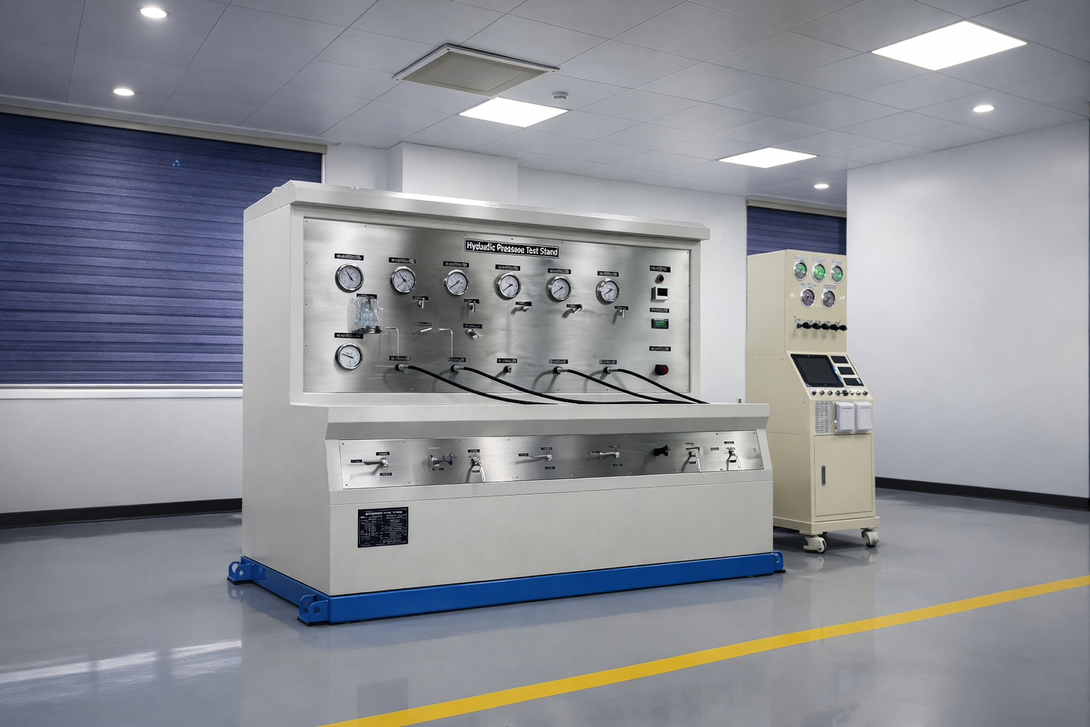 방산 및 산업 장비 유압 성능 시험을 위한 고정식 유압시험기 - 가온테크