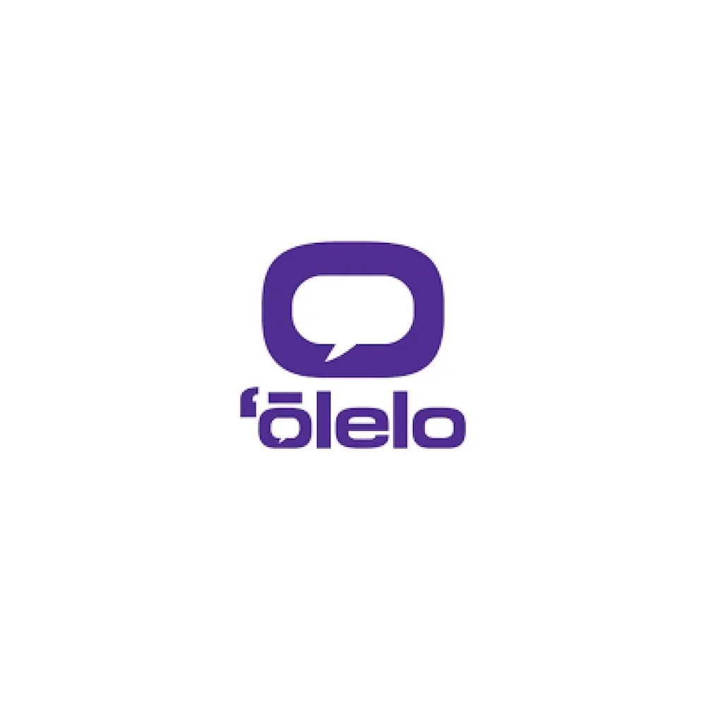Logo with a purple speech bubble symbol above the word 'dielo' written in purple.