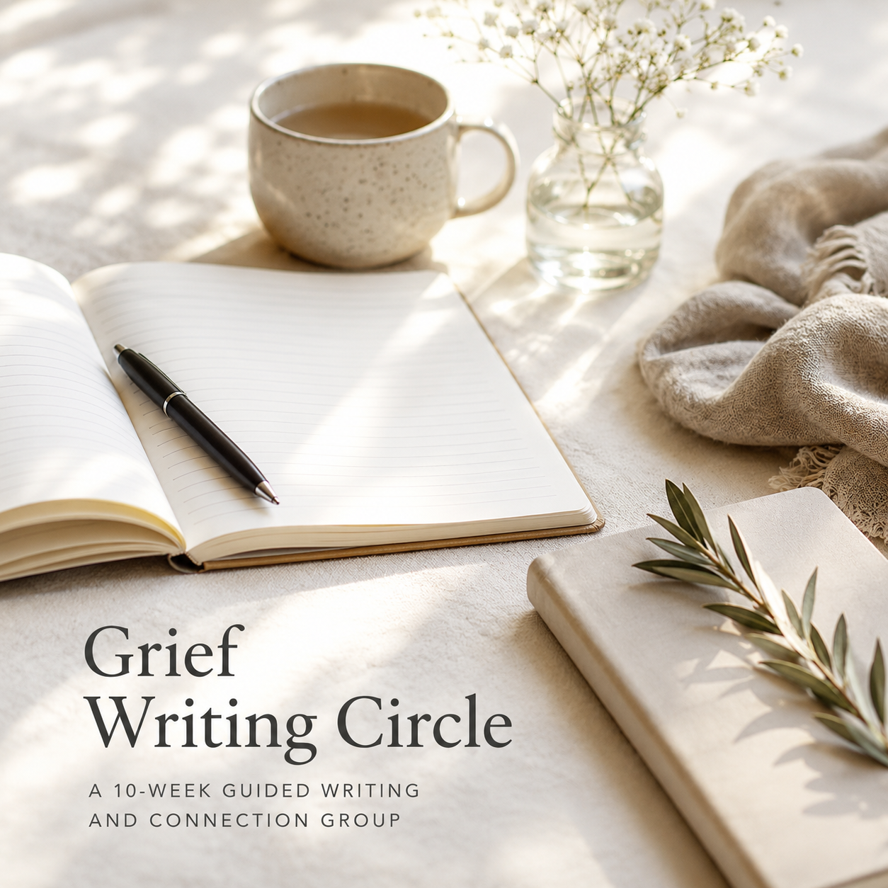 The Grief Writing Circle: A 10-week guided writing and connection group