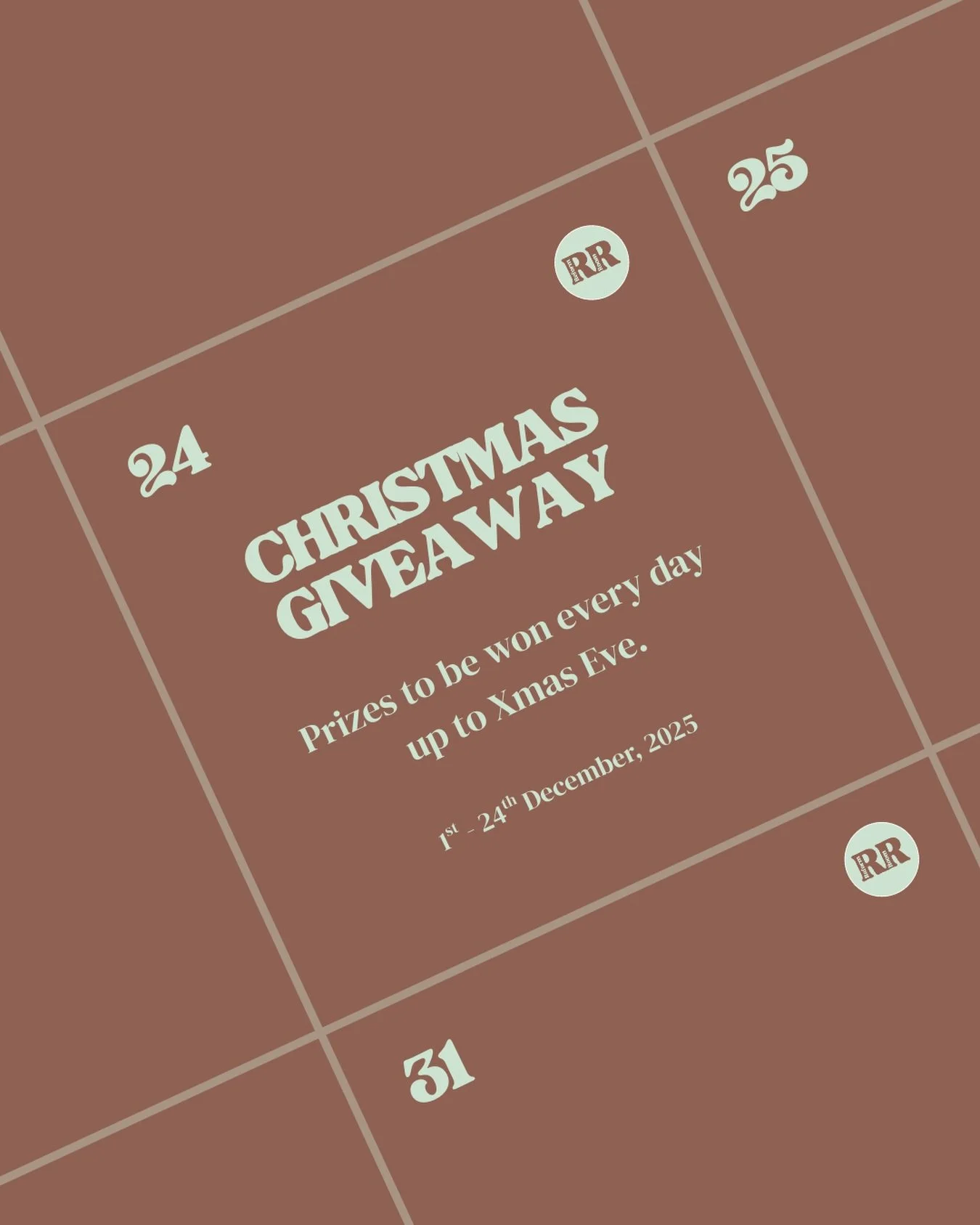 CHRISTMAS GIVEAWAY STARTS TOMORROW! 🎄 

Keep your eyes out for clues posted to our story 9pm the night before for where the daily prizes may be. *prizes will be placed at different times of the day so everyone has a chance.

Don&rsquo;t forget every