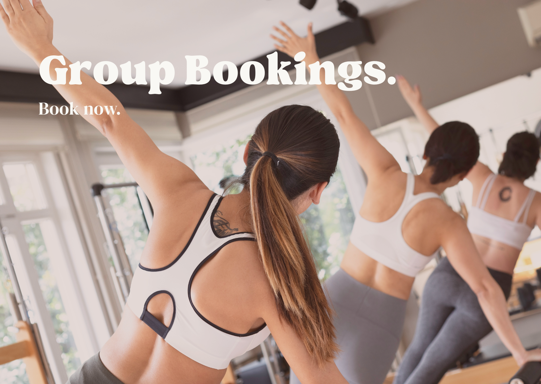 Can I: make a Group Booking?