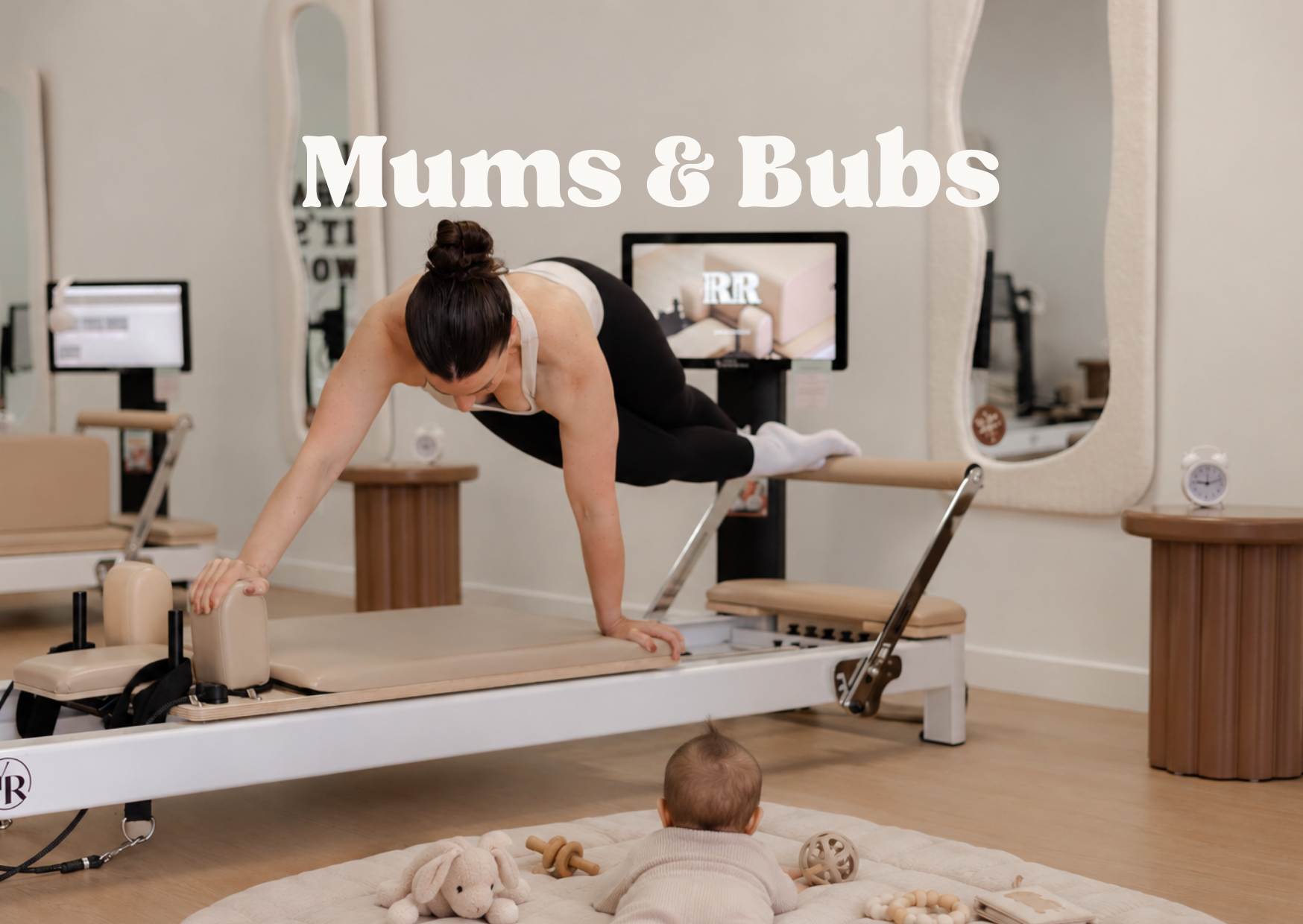 Mums &amp; Bubs Sessions: Between 9:30am &amp; 11:30am Mon - Fri