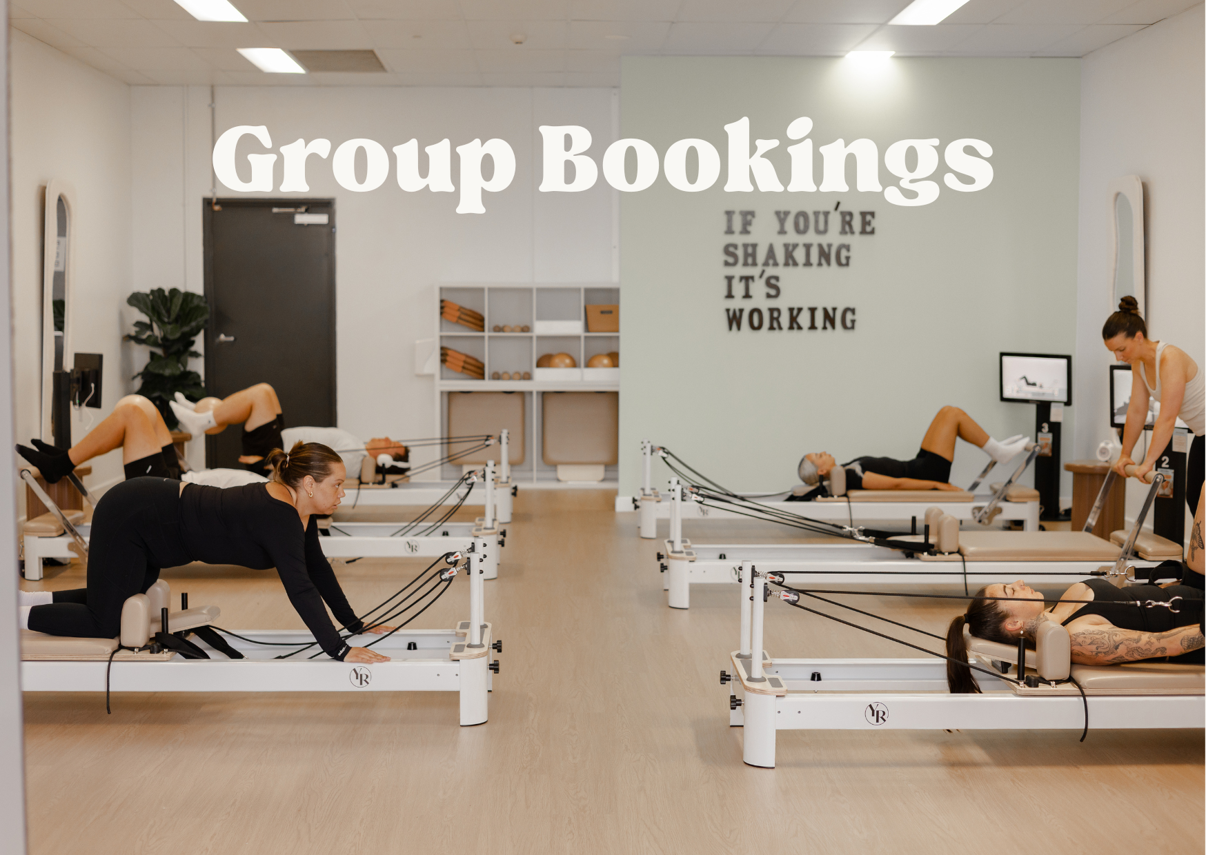 Can I: make a Group Booking?