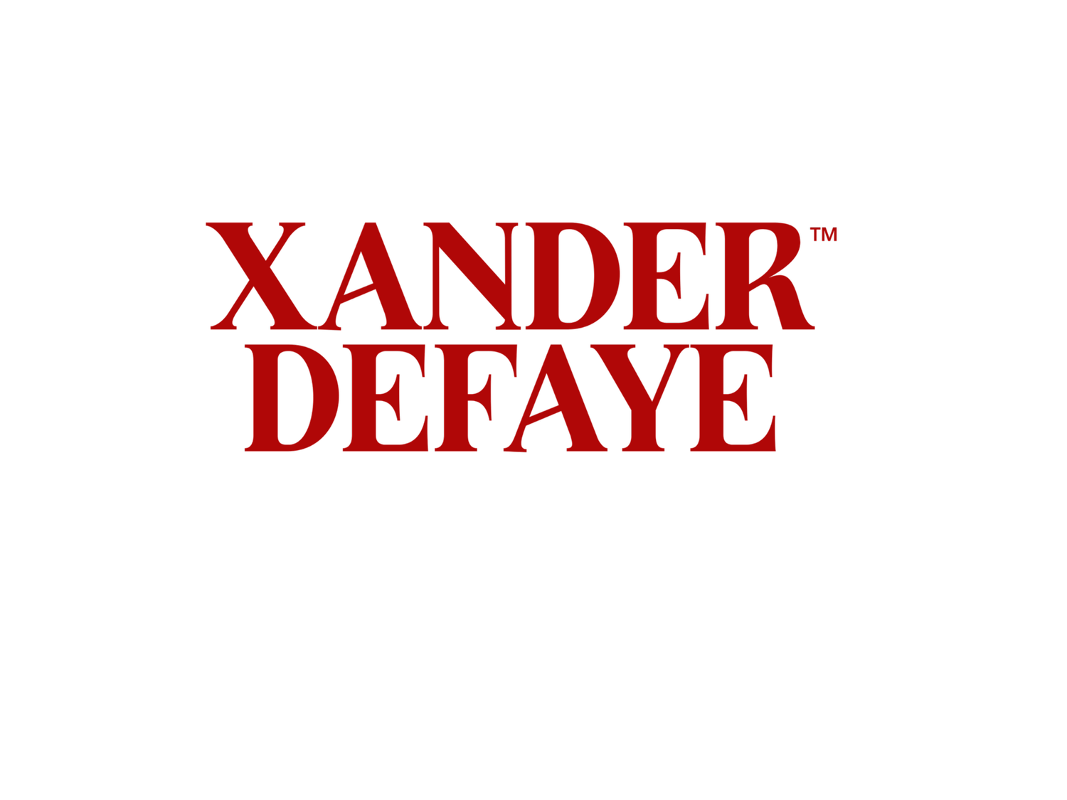 XANDER DEFAYE