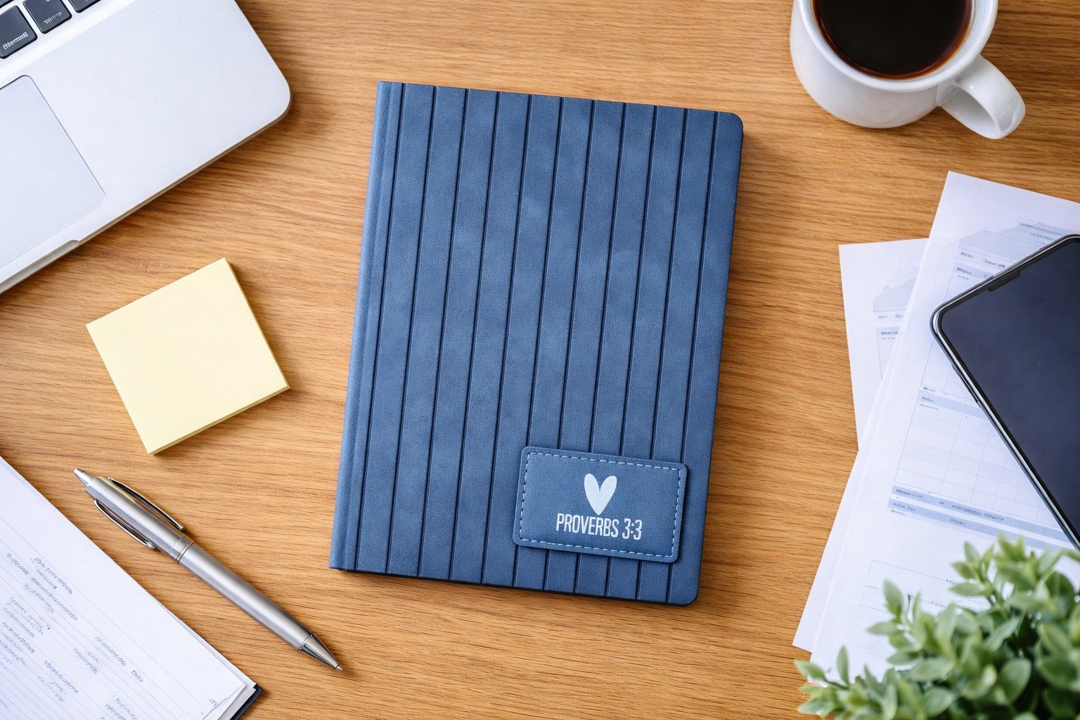 Proverbs 3:3 Heart A5 Notebook