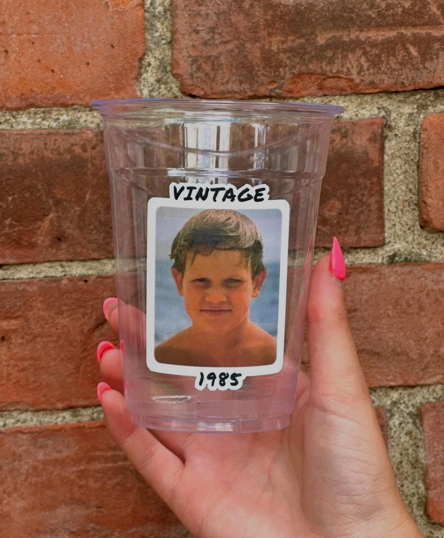 Check out these custom cups! Perfect to add a personal touch to any event 🥤🎉