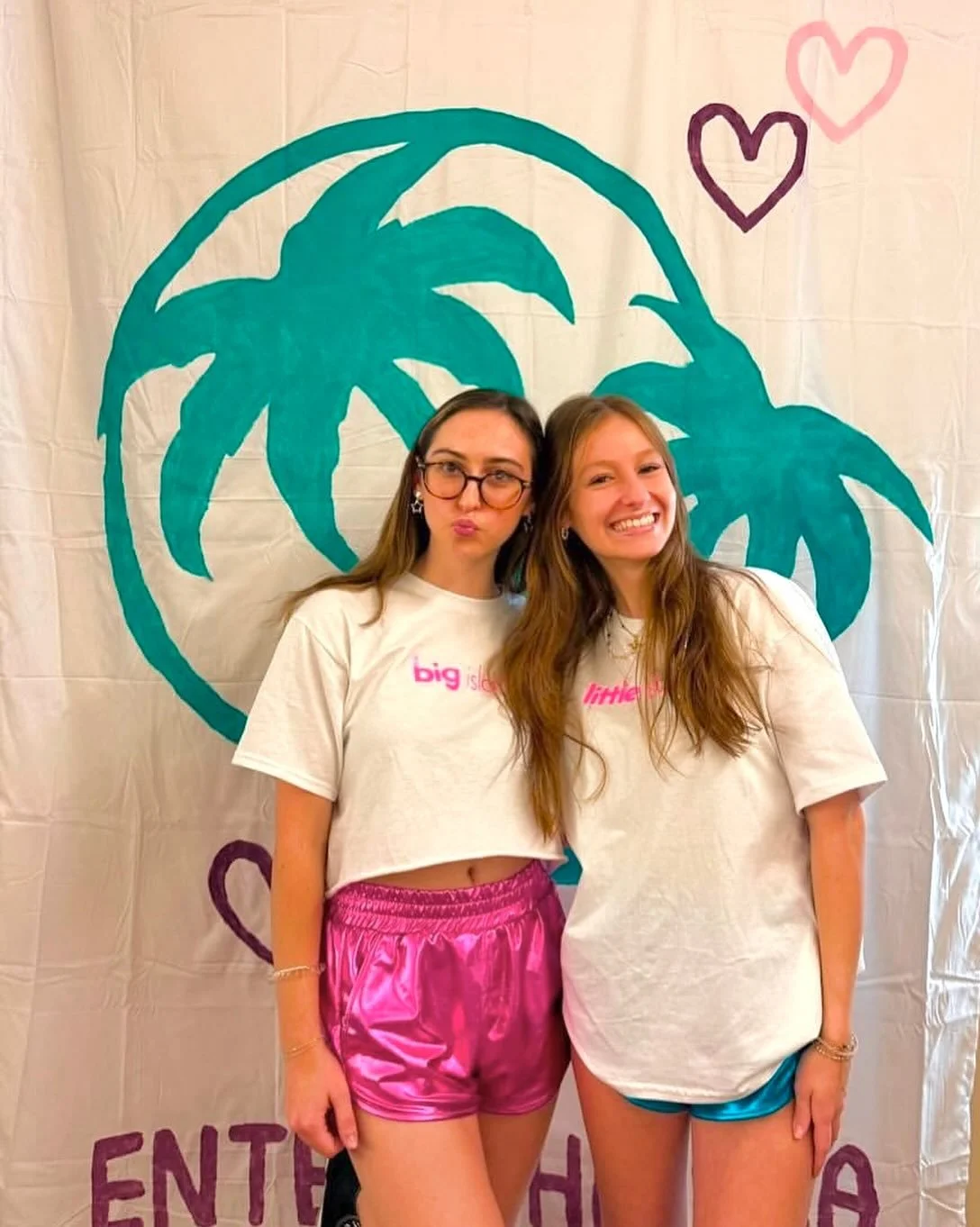 Are you going to be a #mamacita this semester? 🏝️🩷 Order your Love Island fam tees today and welcome your Little to the villa in style