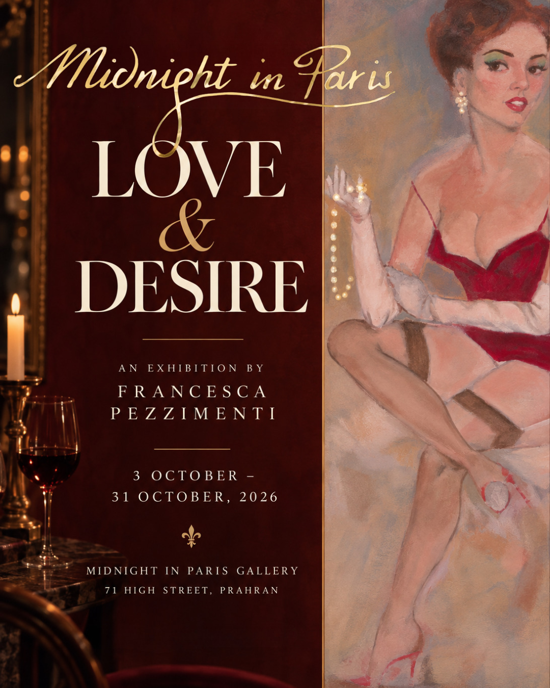 Love & Desire - An Exhibition by Francesca Pezzimenti
