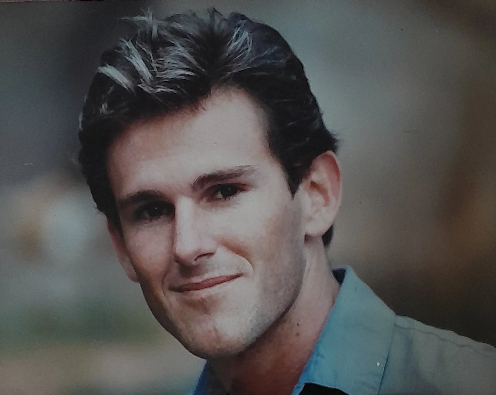 CAPULET series author Marcus Hogan as a young director in Boston University’s Master of Fine Arts program in 1990.